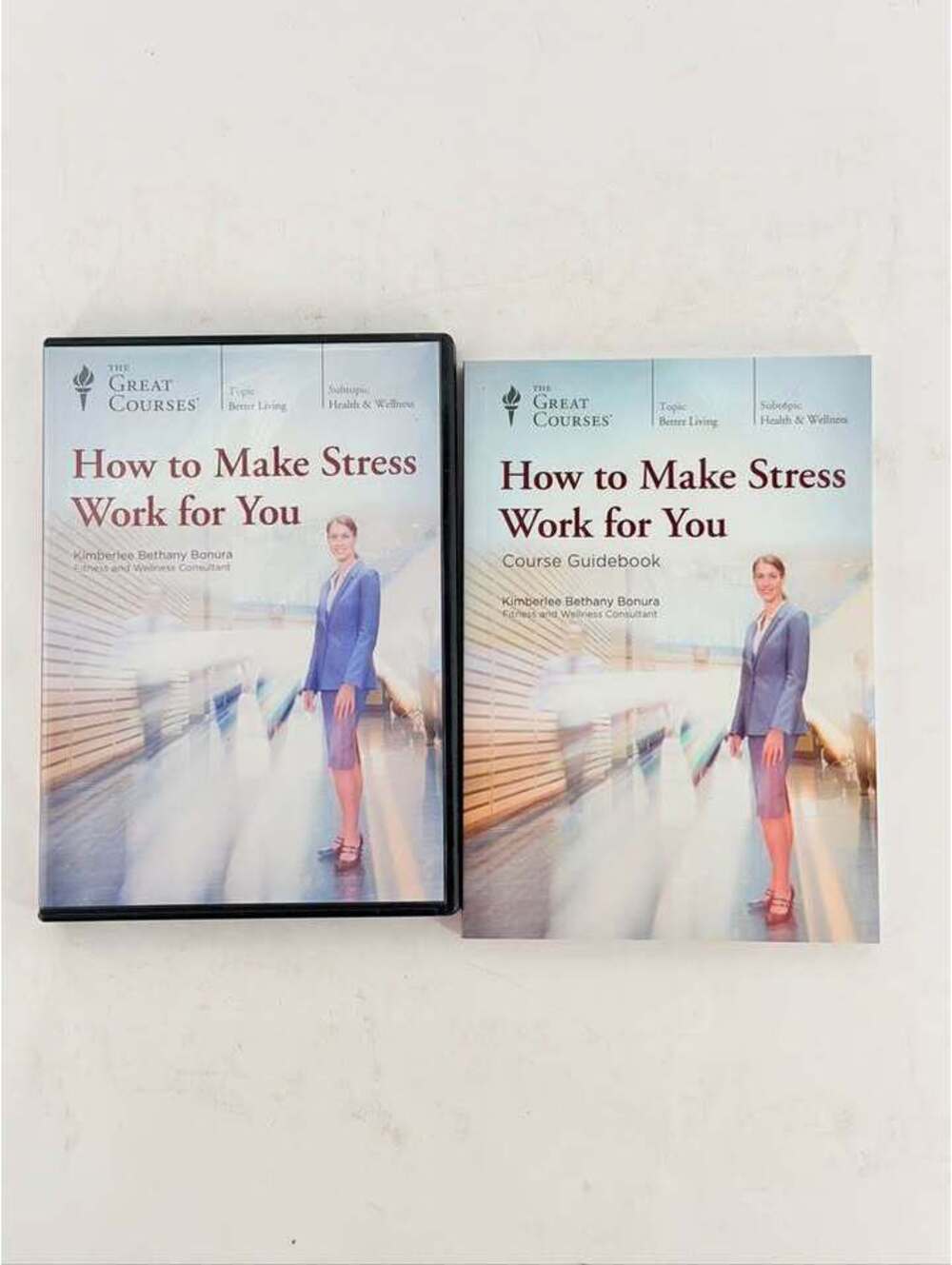 The Great Courses: How to Make Stress Work for You DVD and Guidebook